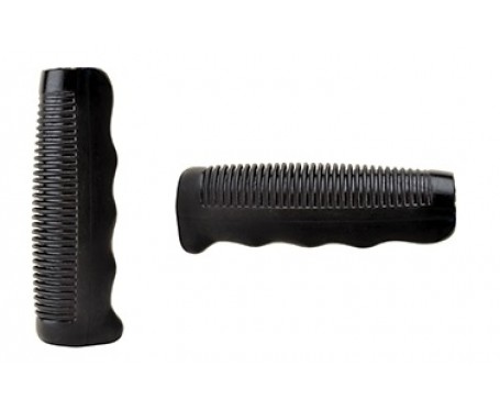 Vintage Finger Handlebar Grips Black